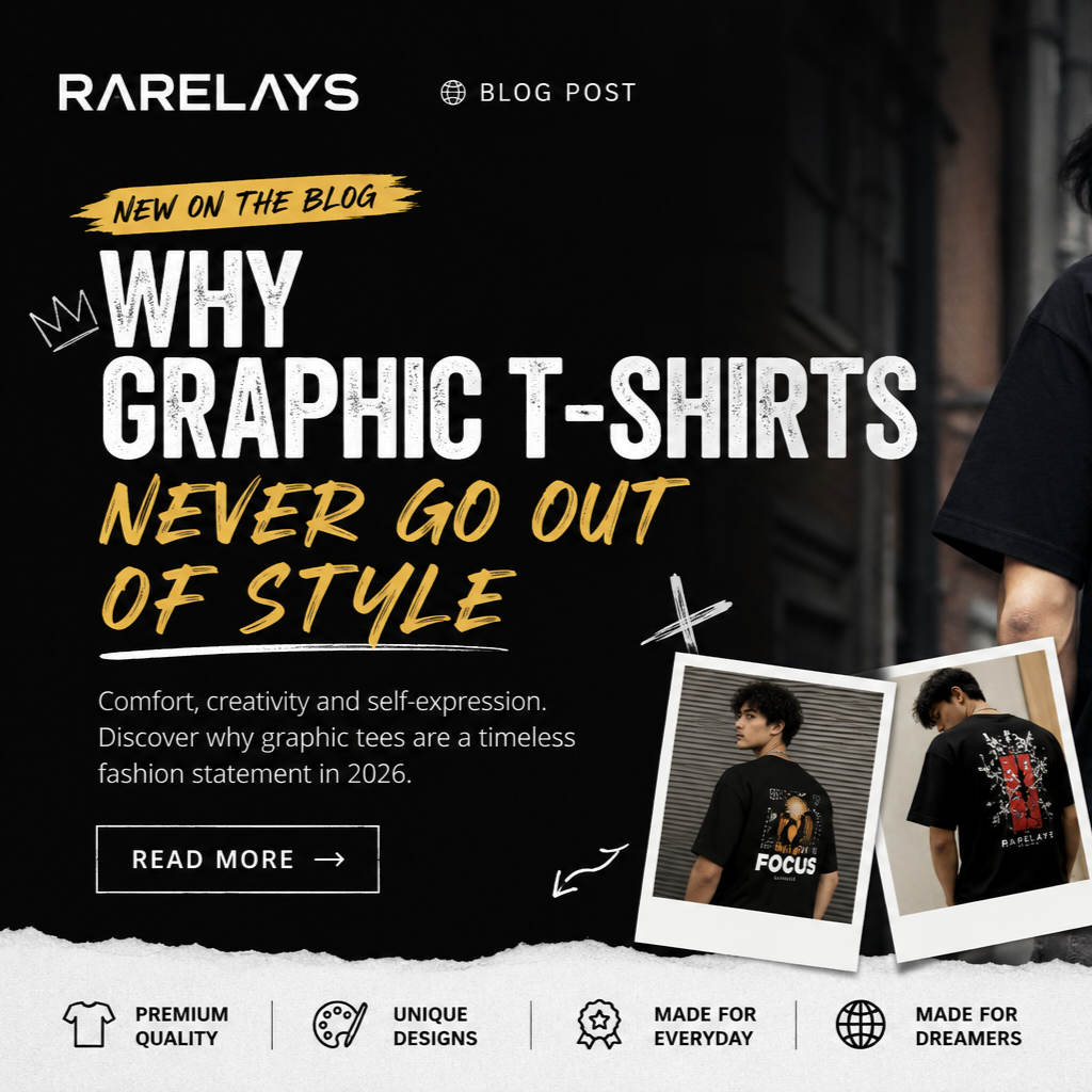 Why Graphic T-Shirts Never Go Out of Style