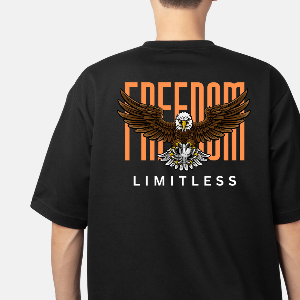 Soaring Eagle "Limitless" | Freedom Edition Oversized Tshirt