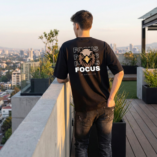 Predator Vision "Focus" | No Distraction Oversized Tshirt