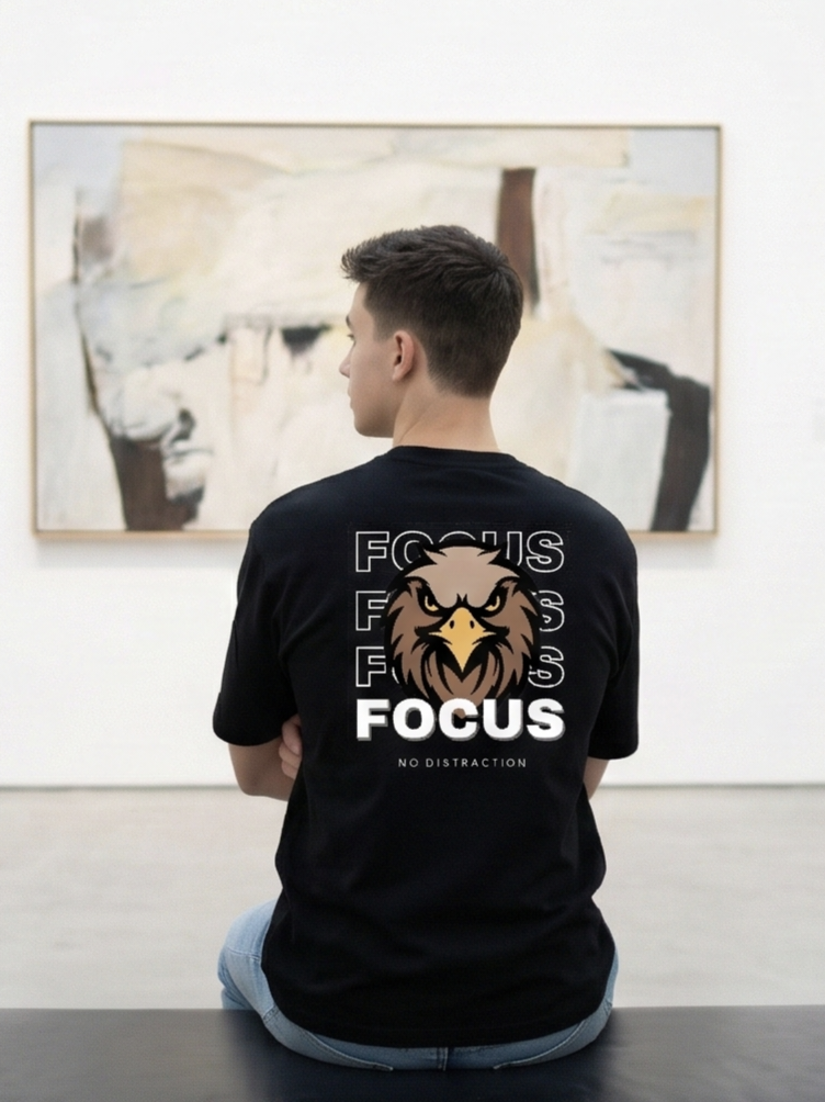 Predator Vision "Focus" | No Distraction Oversized Tshirt
